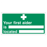 Mileta Your First Aider Is Located Here Notice